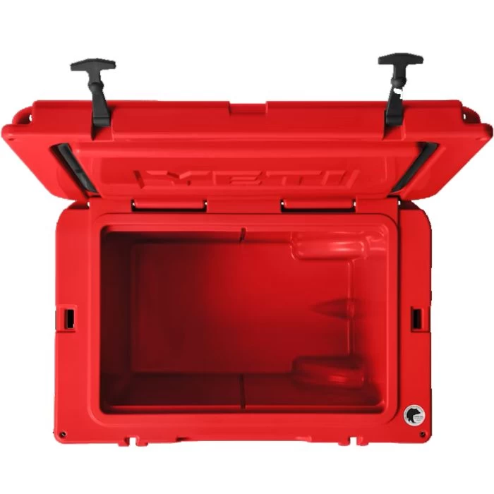 YETI Tundra Haul Wheeled Cooler, Rescue Red - Image 3