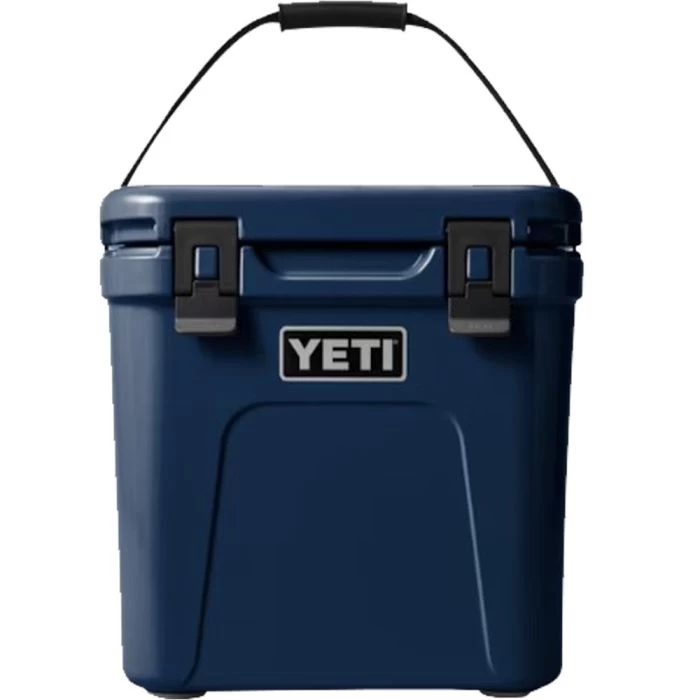 YETI Roadie 24 10022010000 Hard Cooler, 18 Cans Cooler, Polyurethane Foam, Navy Blue - Image 2